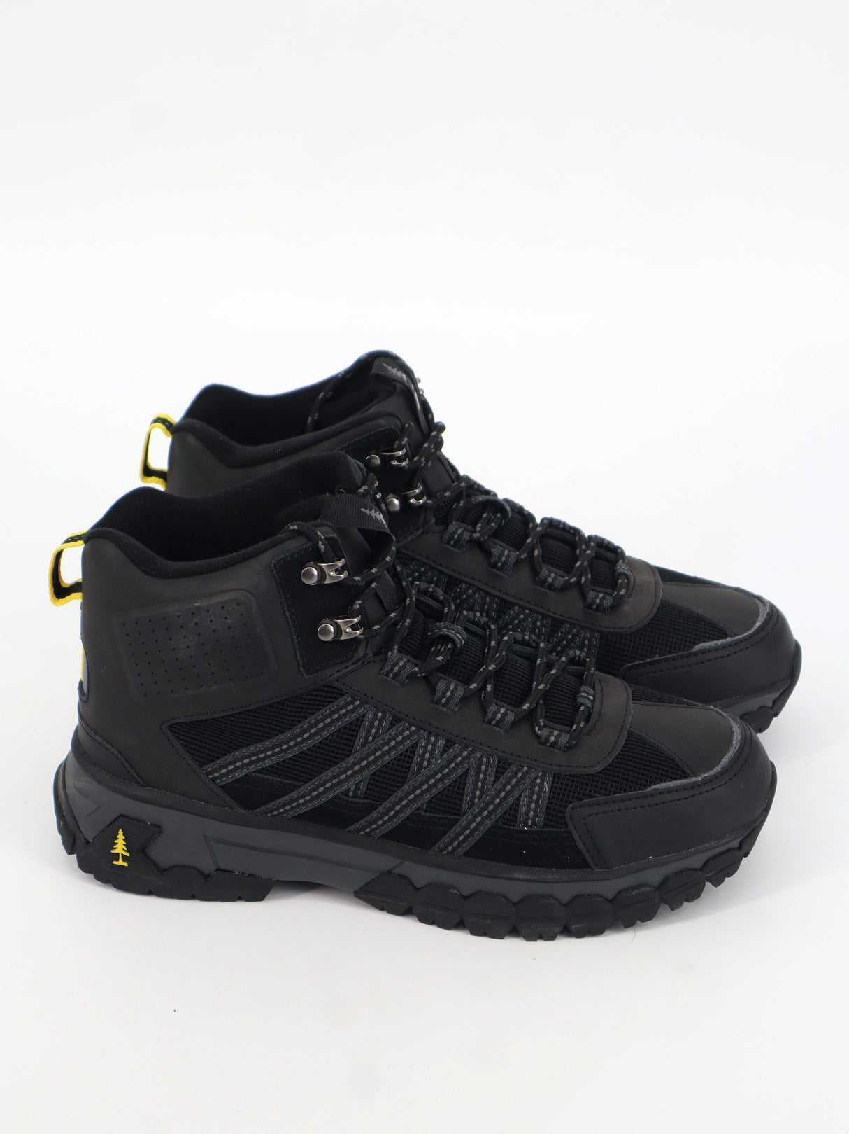 Image for Men's Textured Hiking Shoes,Black