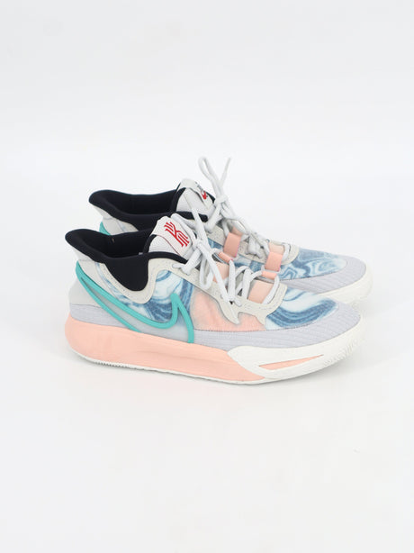 Image for Women's Printed Basketball Shoes,Grey/Peach