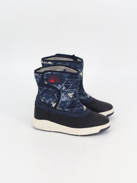 Image for Kids Boy's Printed Ankle Boots,Navy/Black