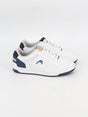 Image for Men's Brand Logo Embroidered Sneakers,White