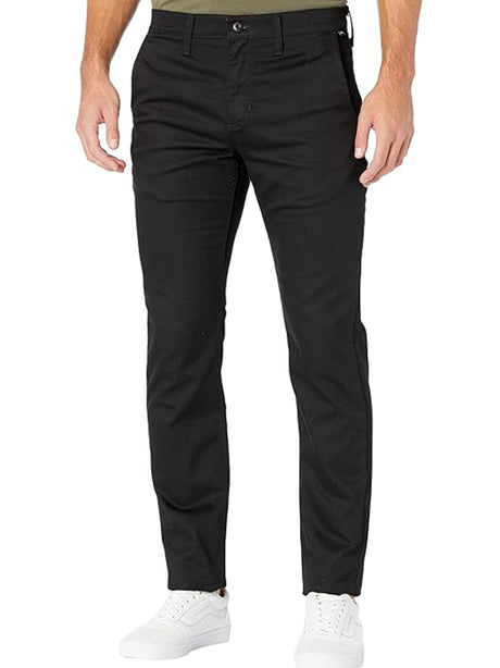 Image for Men's Plain Chino Pants,Black