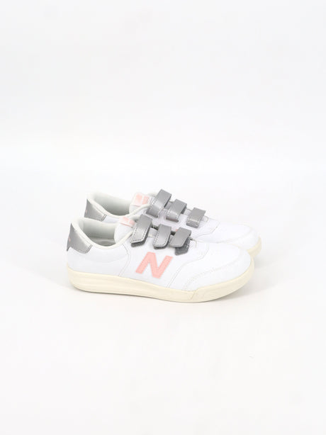 Image for Kids Girl's Brand Logo Patched Sneakers,White