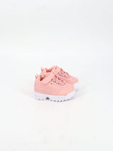 Image for Kids Girl's Textured Sneakers,Pink