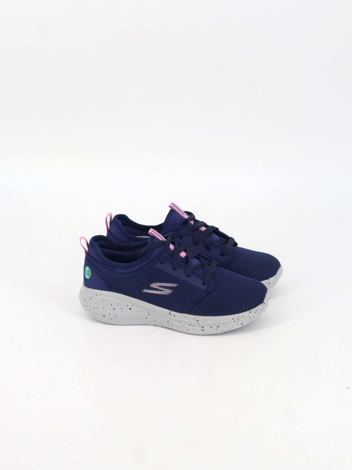 Image for Kids Girl's Brand Logo Printed Trainers,Navy