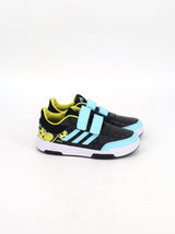 Image for Kids Boy's Graphic Printed Sneakers,Black/Blue
