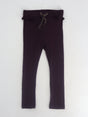 Image for Kids Girl's Ribbed Pants,Dark Purple