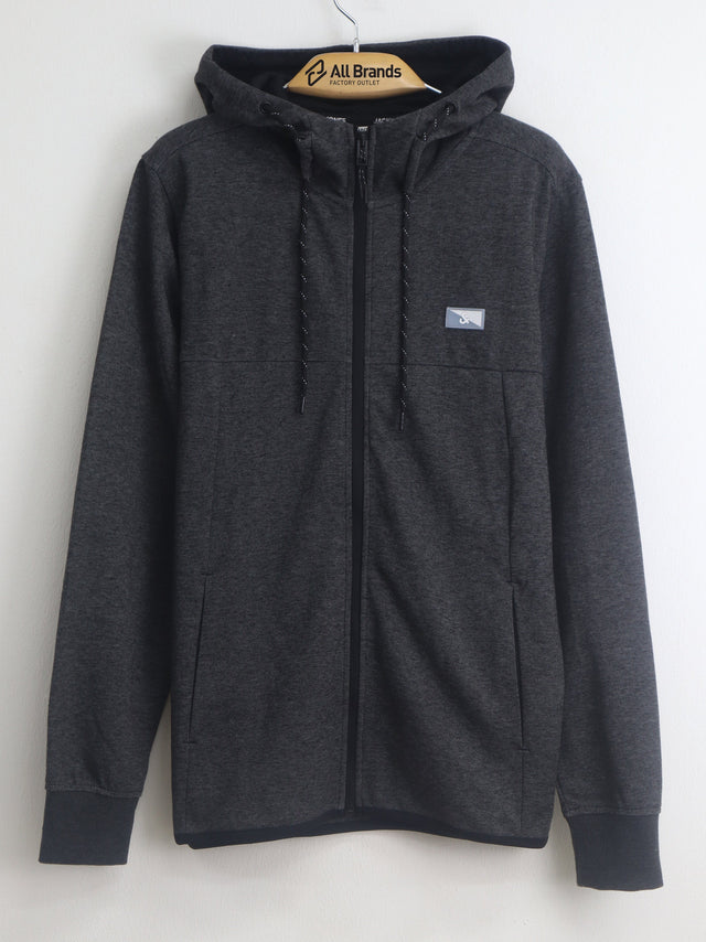Image for Men's Zipped Up Sport Hoodie,Dark Grey