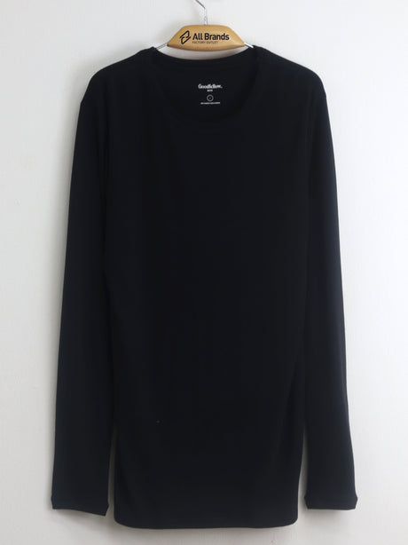 Image for Men's Plain Sweater,Black