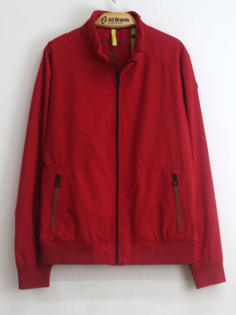 Image for Men's Plain Blouson Jacket,Red