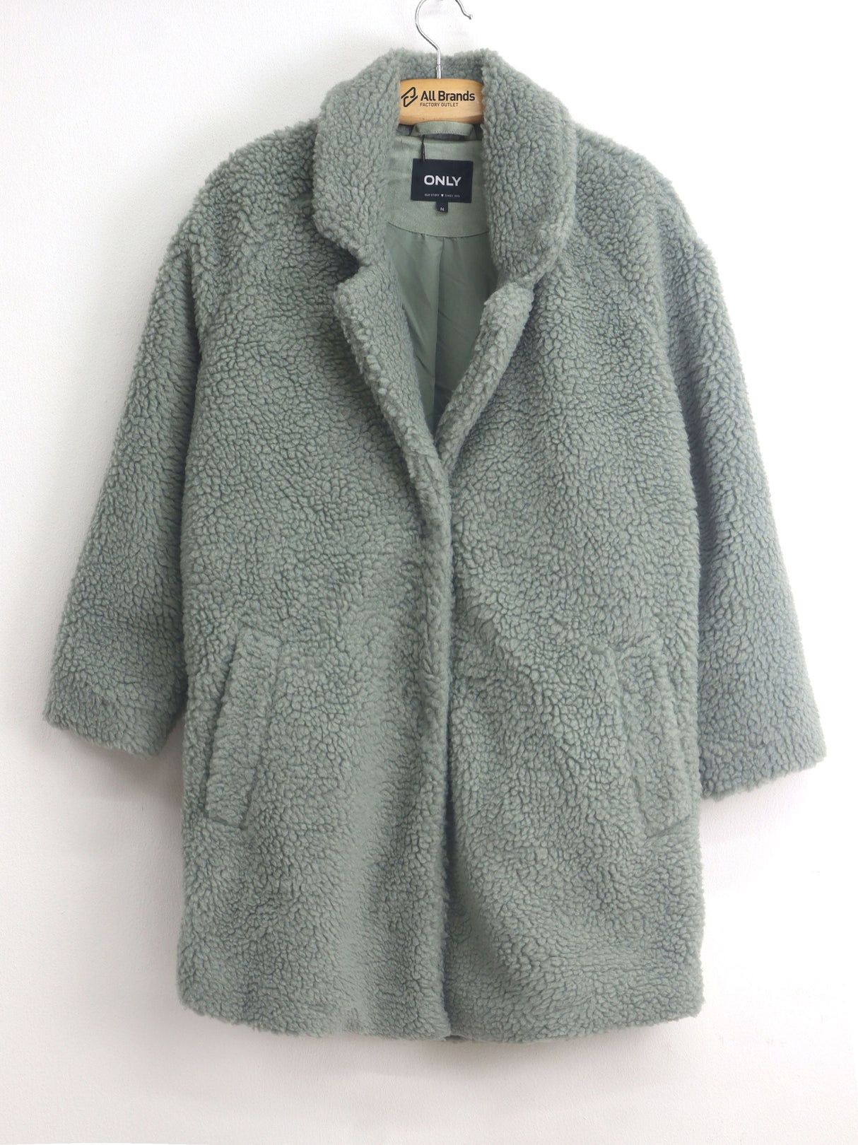 Image for Women's Plain Sherpa Jacket,Mint