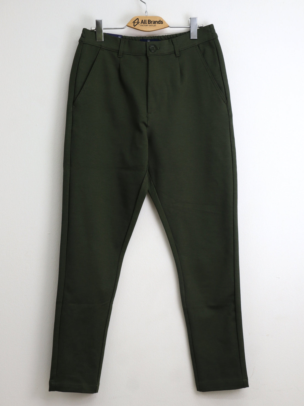 Image for Men's Plain Chino Pants,Olive