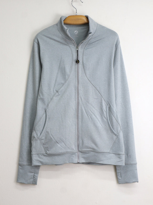 Image for Women's Textured Sport Jacket,Light Grey