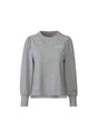 Image for Women's Printed Sweatshirt,Light Grey