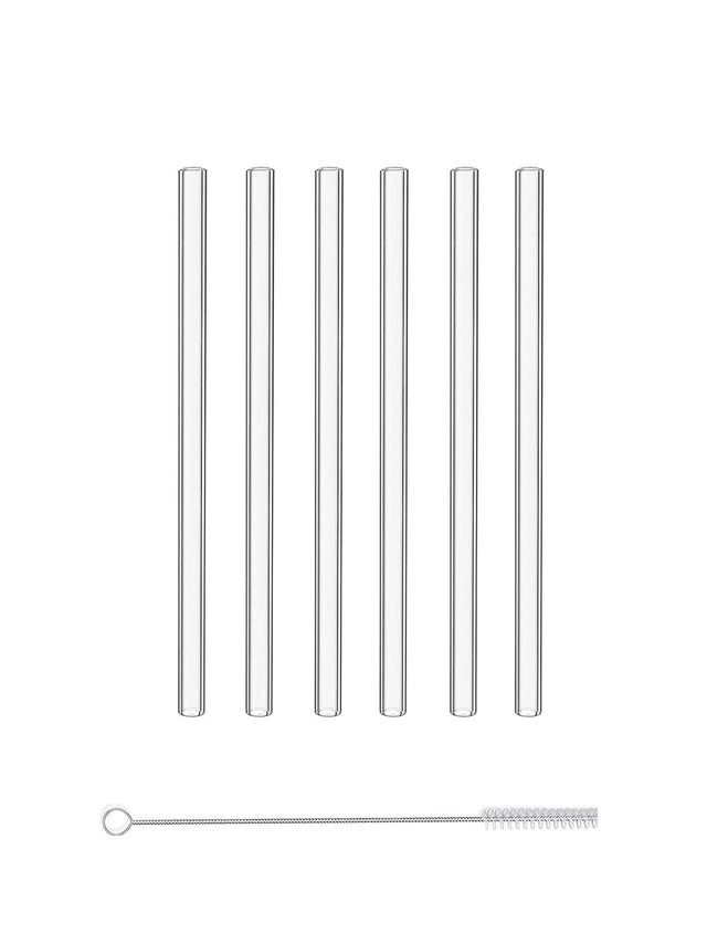 Image for Glass Straw Set