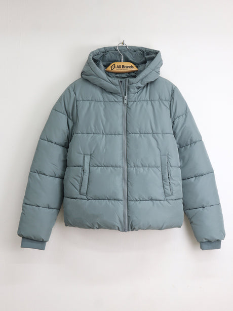 Image for Women's Plain Puffer Jacket,Mint