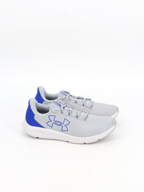 Image for Men's Brand Logo Printed Running Shoes,Light Grey