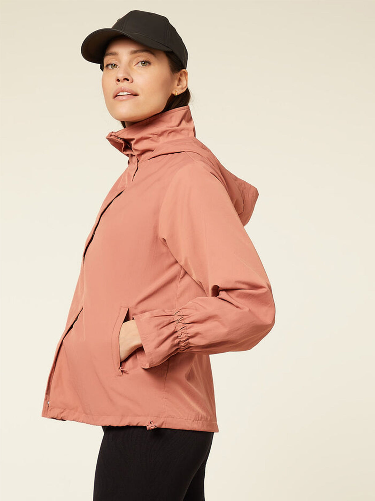 Image for Women's Plain Windproof Jacket,Pink