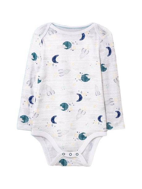 Image for Kids Boy's Graphic Printed Bodysuit,Off White