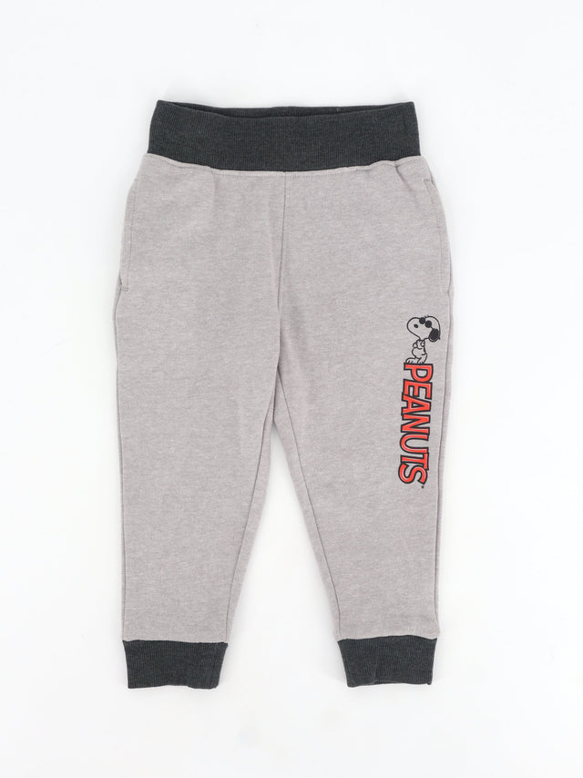 Image for Kids Boy's Graphic Printed Joggers,Grey