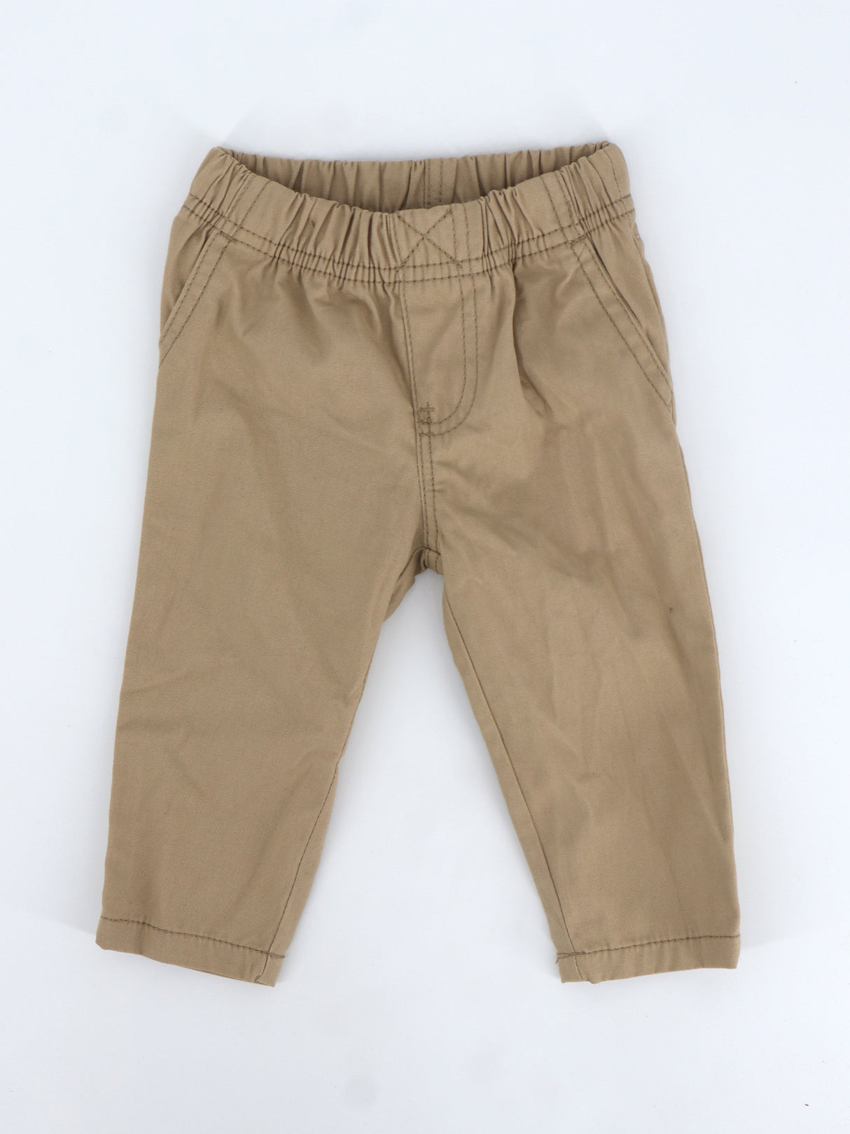 Image for Kids Boy's Plain Pull On Pants,Beige