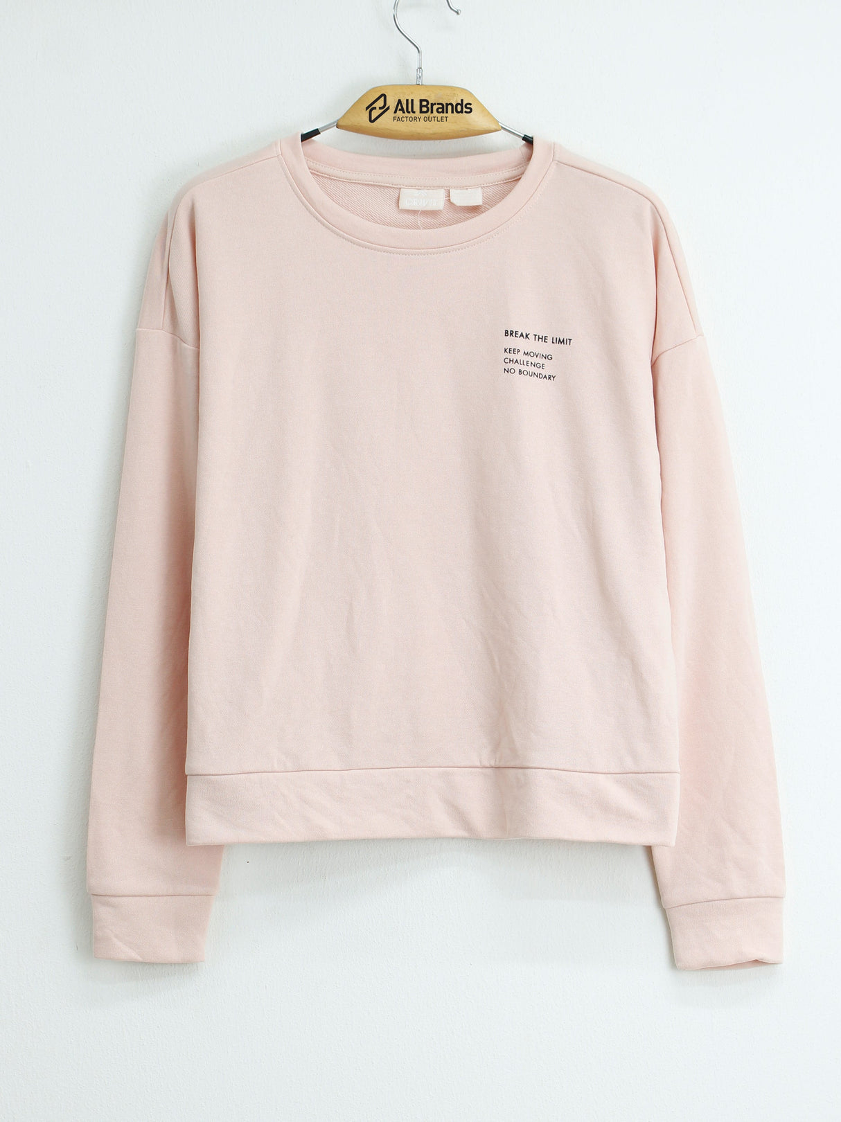 Image for Women's Printed Sweatshirt,Pink