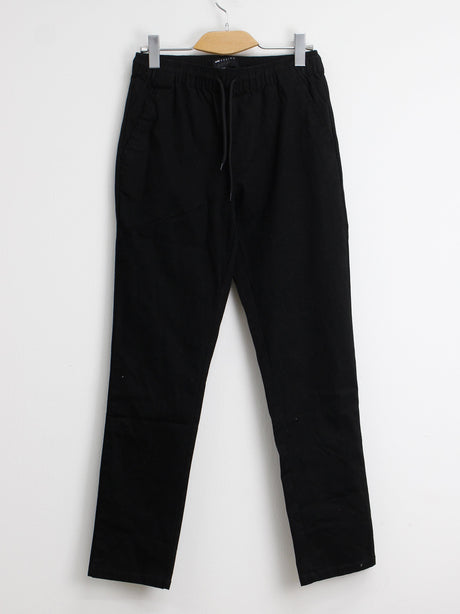 Image for Men's Plain Casual Pants,Black