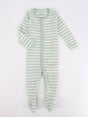 Image for Kids Boy's Striped Jumpsuit,Mint/White