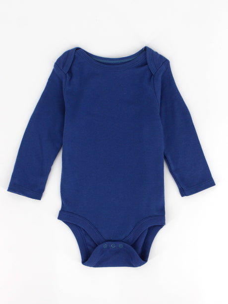 Image for Kids Boy's Plain Bodysuit,Blue