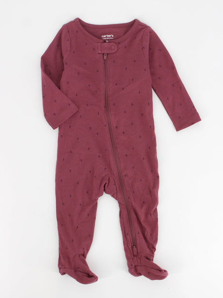 Image for Kids Girl's Printed Jumpsuit,Burgundy