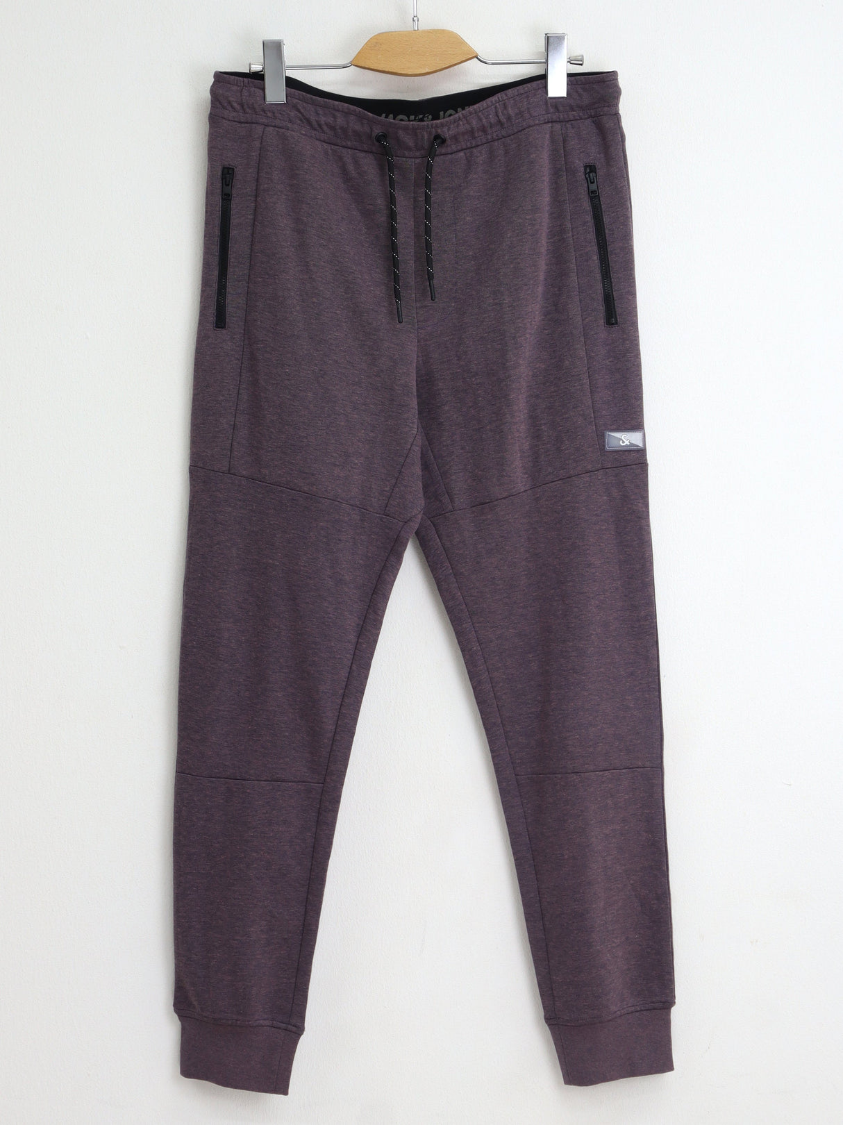 Image for Men's Brand Logo Patched Sweatpants,Light Purple