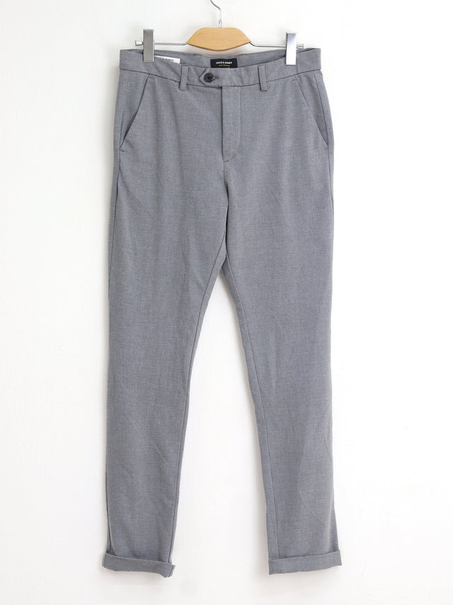 Image for Men's Plain Classic Pants,Light Grey