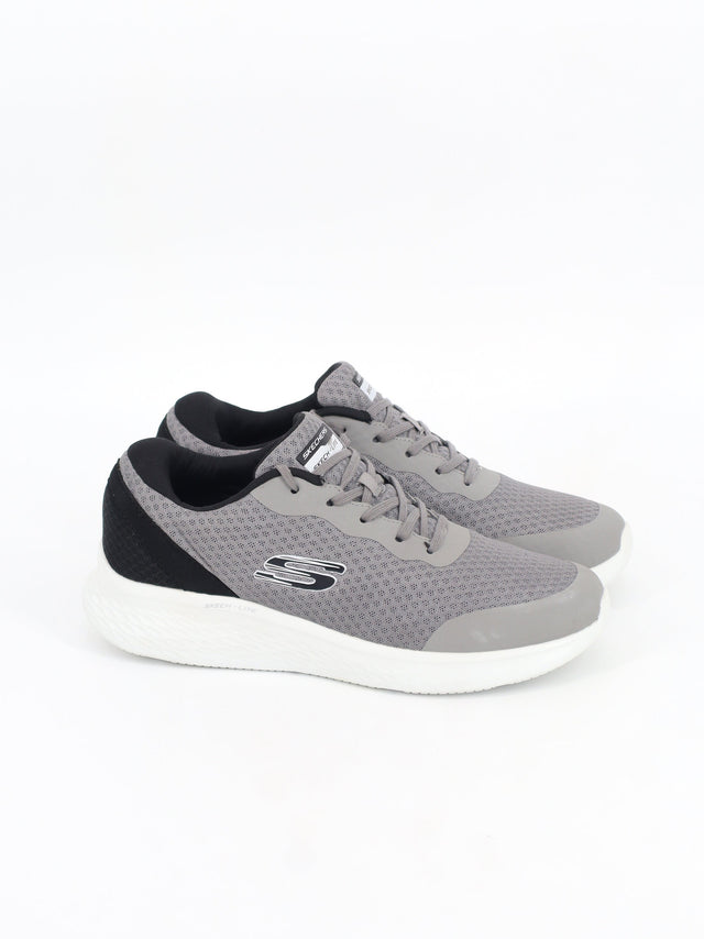 Image for Men's Brand Logo Printed Running Shoes,Grey