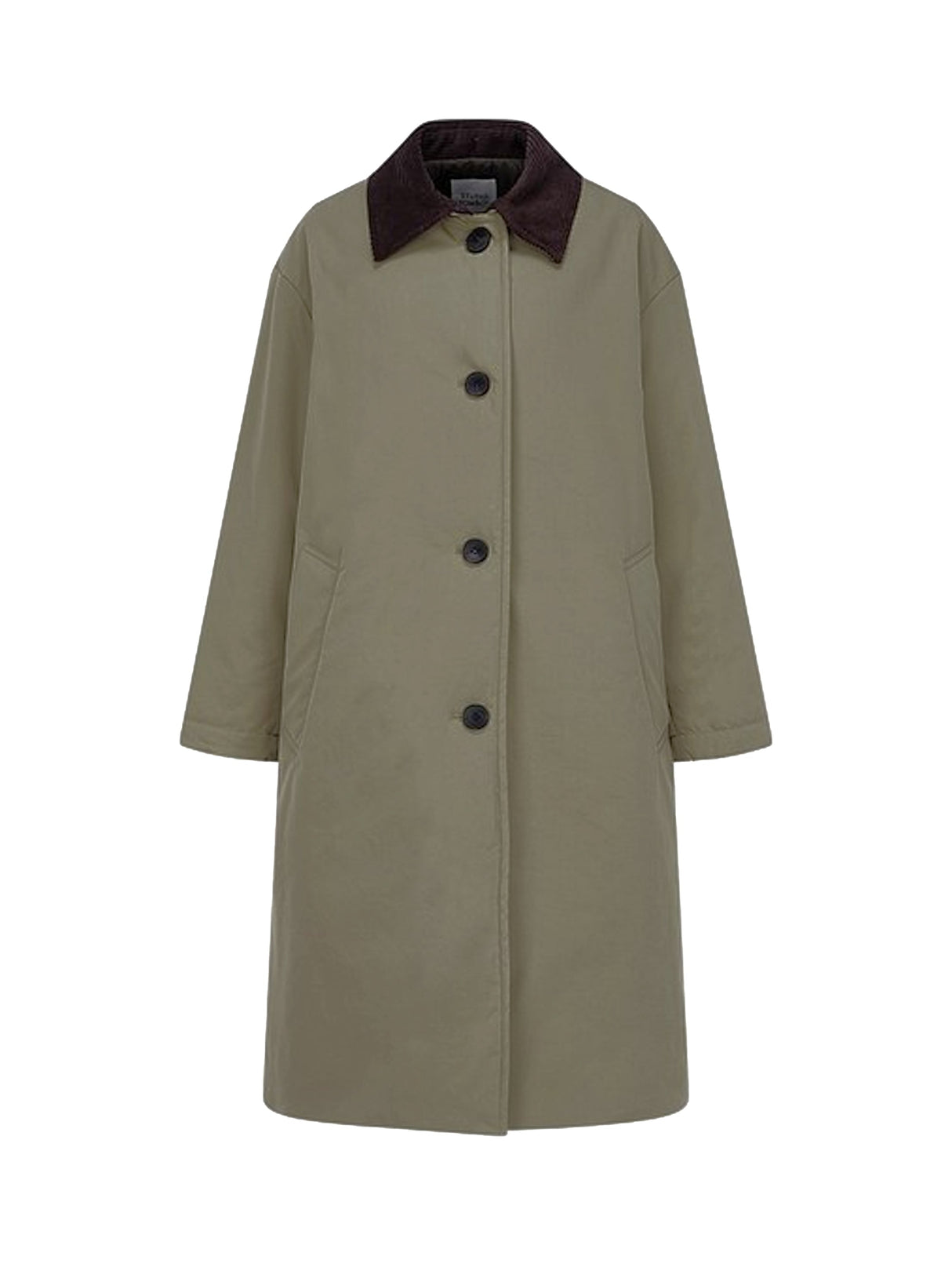 Image for Men's Plain Coat,Dark Beige