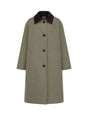 Image for Men's Plain Coat,Dark Beige