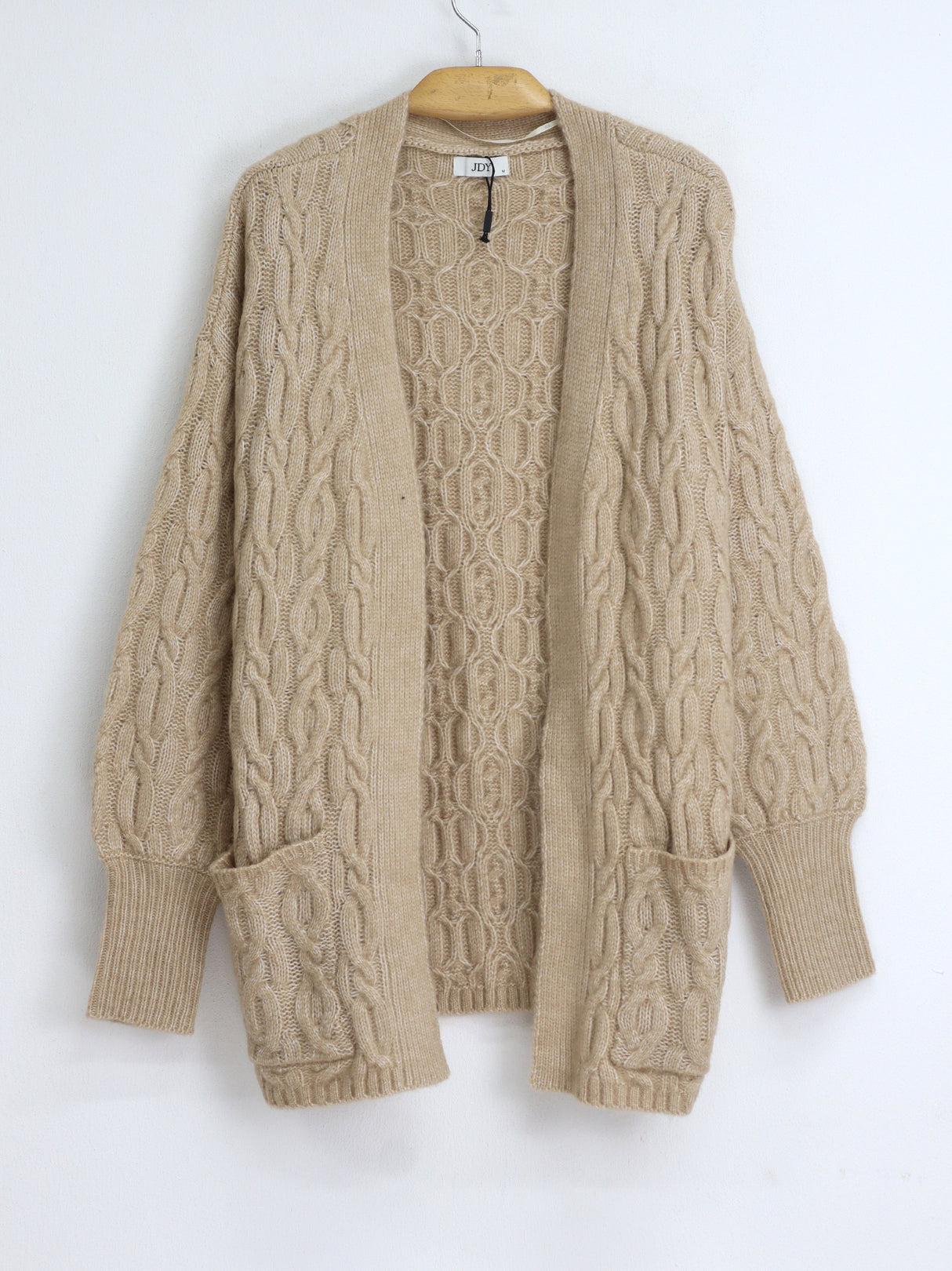 Image for Women's Textured Cardigan,Beige