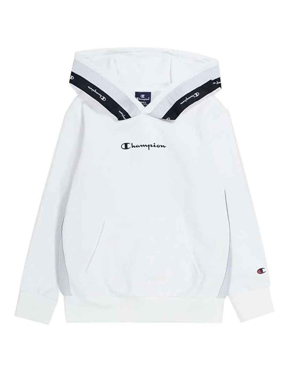 Women's Brand Logo Printed Hoodie,White