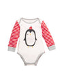 Image for Kids Girl'd Graphic Printed Bodysuit,Whit/Red