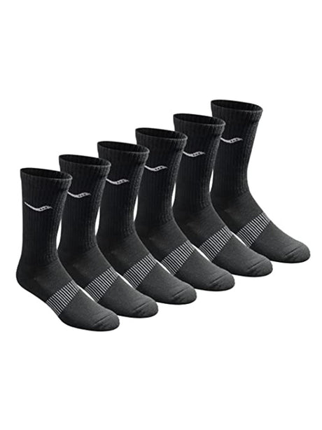 Image for Men's 6 Pairs Printed Long Socks,Black