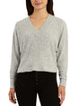 Image for Women's Ribbed Sweater,Grey