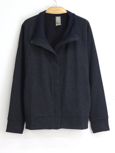 Image for Women's Plain Jacket,Dark Grey