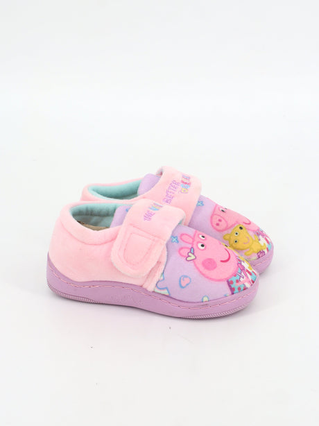 Image for Kids Girl's Graphic Printed Slippers,Pink