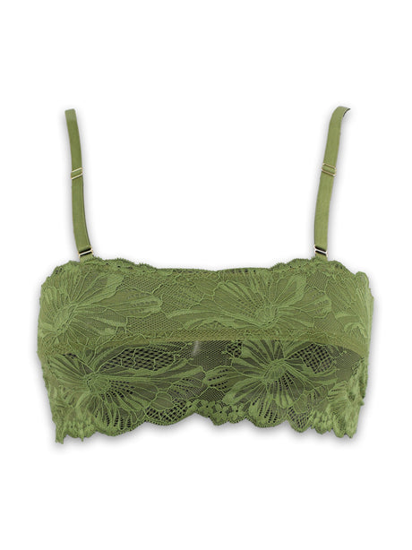 Image for Women's Lace Bra,Olive