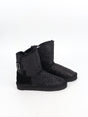 Image for Women's Glitter Ankle Boots,Black