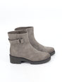 Image for Women's Plain Leather Boots,Grey