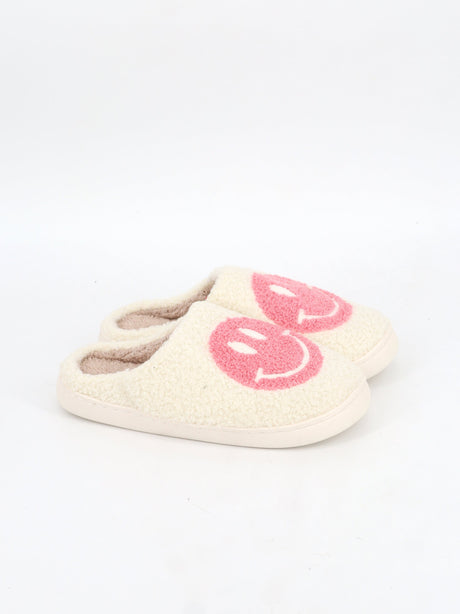 Image for Women's Graphic Printed Slippers,Cream