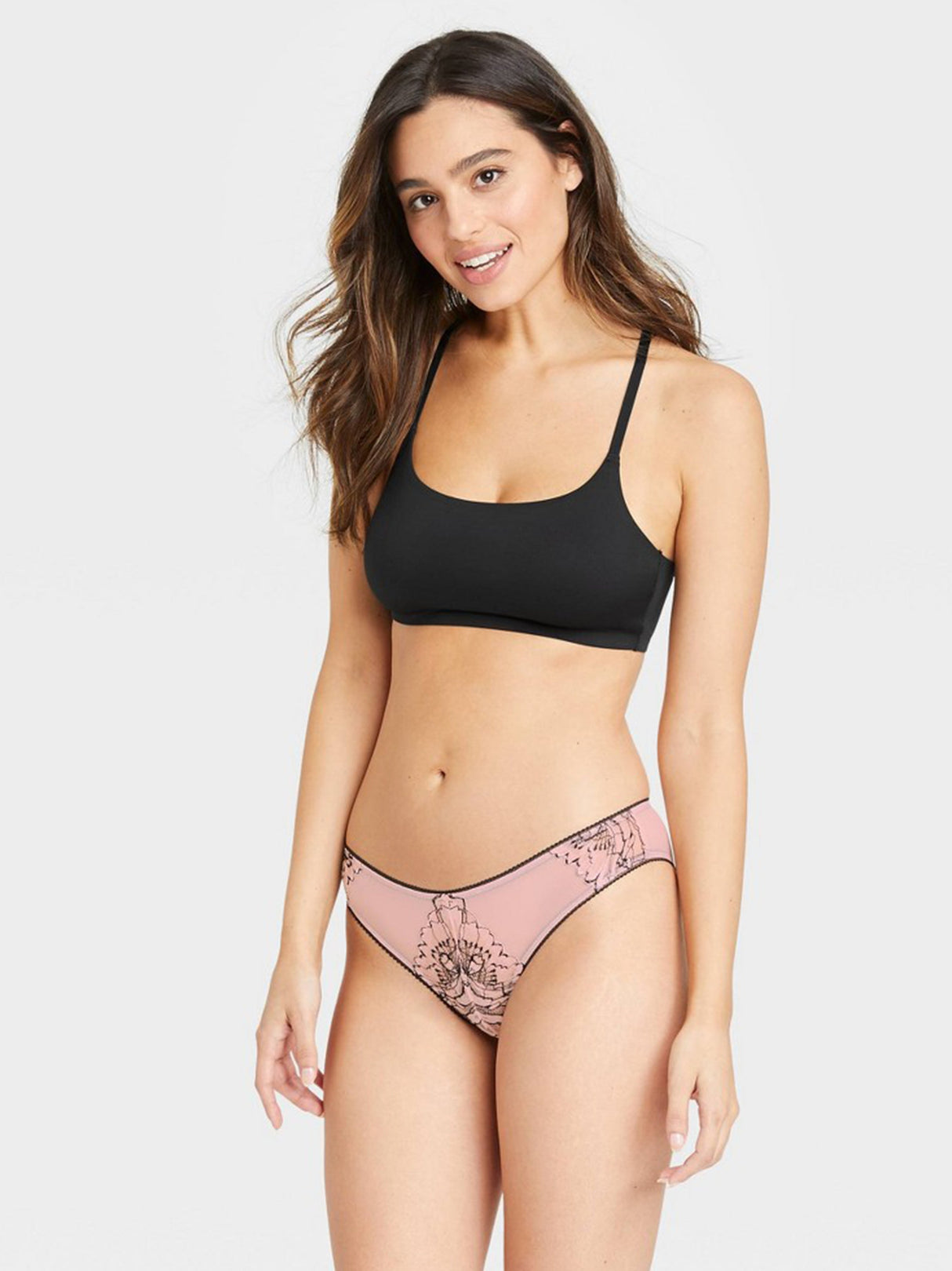 Image for Women's Lace Panties,Light Rose