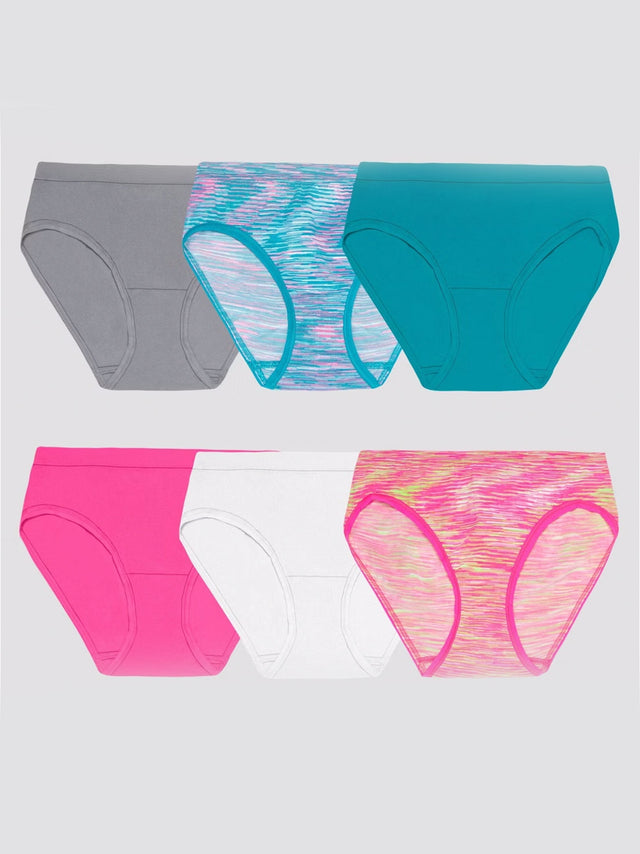 Image for Kids Girl's 6 Pack Hipster Set,Multi