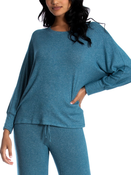 Image for Women's Plain Sleepwear Top,Blue