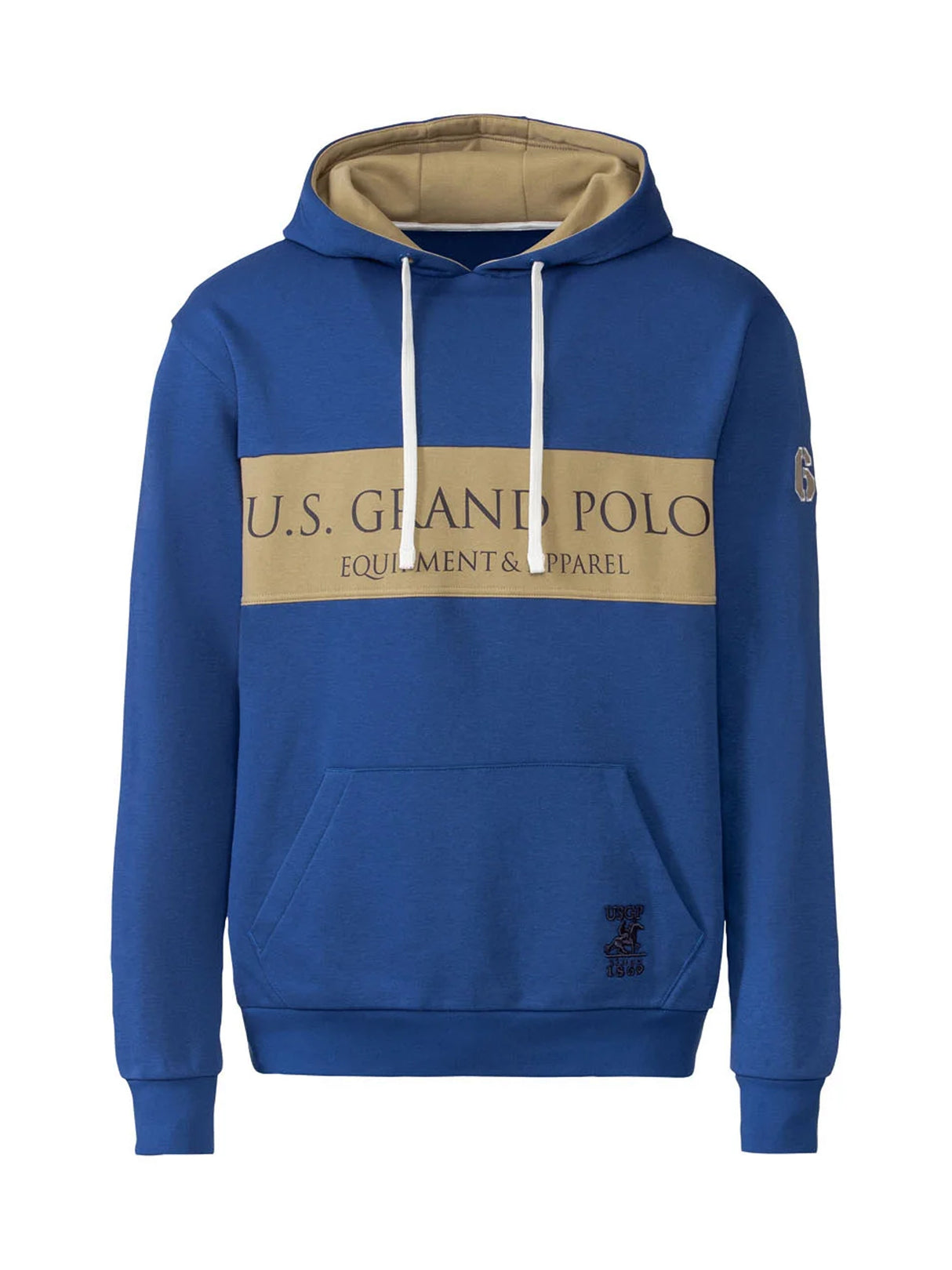 Image for Men's Printed Hoodie,Blue