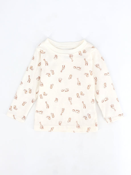 Image for Kids Boy's Graphic Printed Top,Off White